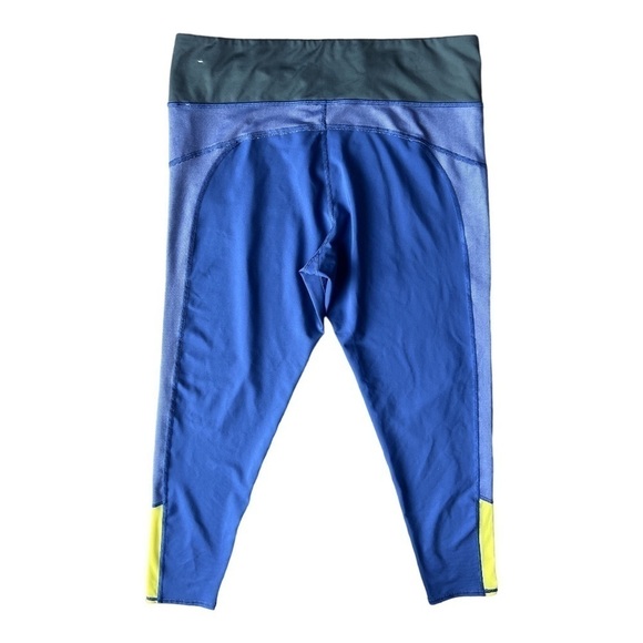 Aerie Women’s Chill Play Move Blue with Mesh Panel Active Leggings, Size XL - Picture 2 of 11